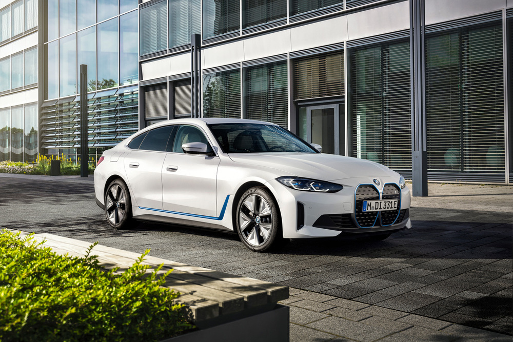 BMW's striking electric i4 gran coupé details announced
